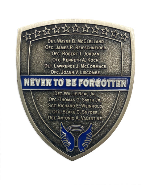 Item #2024 SLCPD "In The Line of Duty" Coin