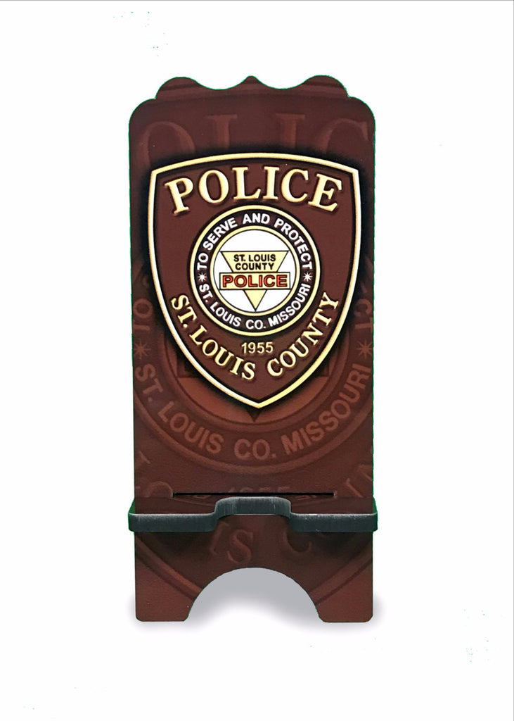 Item # CPI-059<br>St. Louis County P.D. Smartphone Image Stand