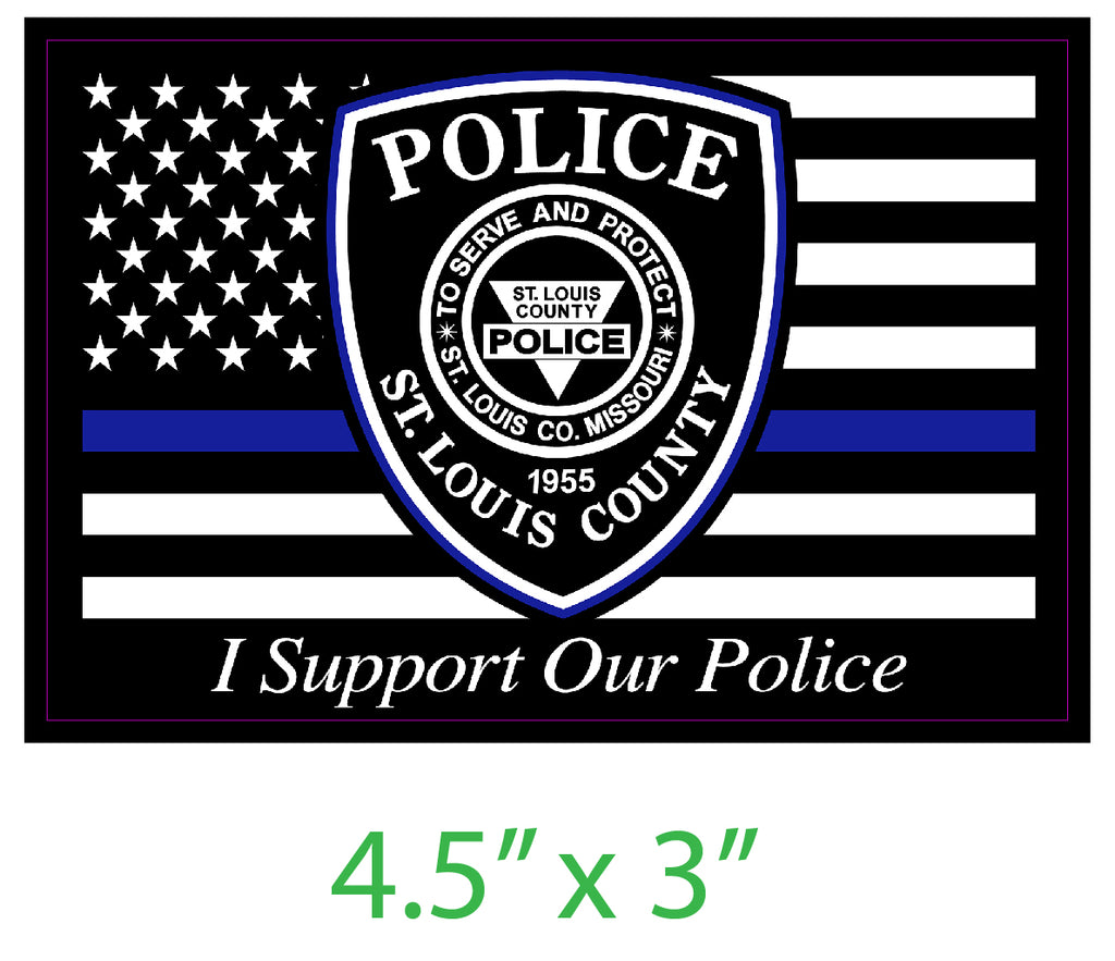 Thin Blue Line Decal